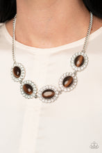Load image into Gallery viewer, A DIVA-ttitude Adjustment - Brown Necklace Paparazzi Accessories