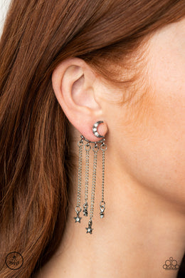 Cosmic Goddess - White Earrings Paparazzi Accessories