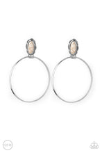 Load image into Gallery viewer, At Long LASSO - White Earrings Paparazzi Accessories