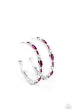 Load image into Gallery viewer, There Goes The Neighborhood - Pink Earrings Paparazzi Accessories