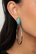Load image into Gallery viewer, At Long LASSO - Blue Earring Paparazzi Accessories