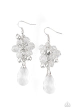 Load image into Gallery viewer, Before and AFTERGLOW - White Earrings Paparazzi Accessories