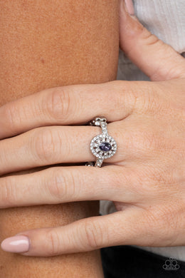 I Said Yes - Purple Ring Paparazzi Accessories