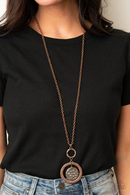 Relic Revival - Copper Necklace Paparazzi Accessories