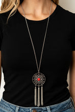 Load image into Gallery viewer, Chasing Dreams - Red Necklace Paparazzi Accessories