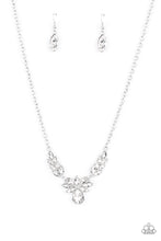 Load image into Gallery viewer, I Need Some HEIR - White Rhinestone  Necklace Paparazzi Accessories