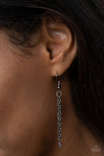 Load image into Gallery viewer, Cue The Fireworks - Multi Gunmetal Oil Spill Necklace Paparazzi Accessories