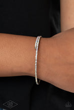 Load image into Gallery viewer, Sleek Sparkle - Multi Iridescent Rhinestone Bracelet Paparazzi Accessories