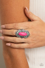 Load image into Gallery viewer, Lotus Oasis - Pink Ring Paparazzi Accessories