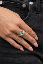 Load image into Gallery viewer, I Said Yes - Green Ring Paparazzi Accessories