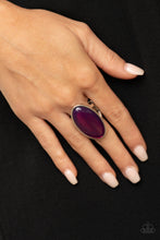 Load image into Gallery viewer, Mystic Moon - Purple Ring Paparazzi Accessories
