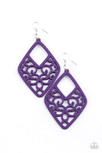 Load image into Gallery viewer, VINE For The Taking - Purple Earrings Paparazzi Accessories