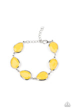 Load image into Gallery viewer, REIGNy Days - Yellow Bracelet Paparazzi Accessories