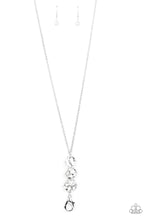 Load image into Gallery viewer, TRIPLE Effect - White Rhinestone Lanyard Paparazzi Accessories