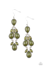 Load image into Gallery viewer, Superstar Social - Green Earrings Paparazzi Accessories