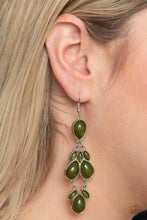 Load image into Gallery viewer, Superstar Social - Green Earrings Paparazzi Accessories