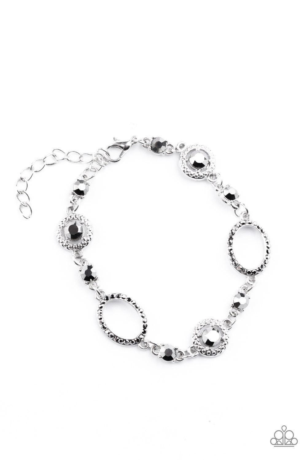 Wedding Day Demure - Silver Bracelet Paparazzi Accessories