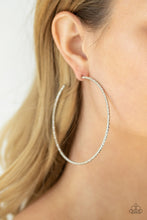 Load image into Gallery viewer, Pump Up The Volume - Silver Earrings Paparazzi Accessories
