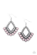 Load image into Gallery viewer, Just BEAM Happy - Pink Earrings Paparazzi Accessories
