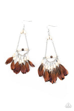 Load image into Gallery viewer, Haute Hawk White Earrings Paparazzi Accessories