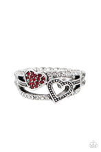 Load image into Gallery viewer, You Make My Heart BLING - Red Ring Paparazzi Accessories