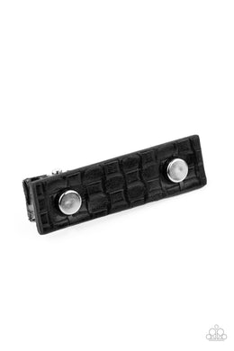 Pleasantly Patterned - Black Paparazzi Accessories