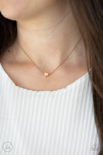 Load image into Gallery viewer, Humble Heart - Rose Gold Choker Necklace Paparazzi Accessories