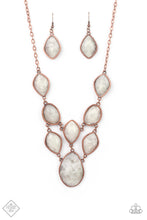 Load image into Gallery viewer, Opulently Oracle Copper Necklace Paparazzi Accessories