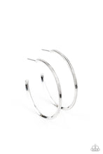 Load image into Gallery viewer, Chic As Can Be - Silver Earrings Paparazzi Accessories