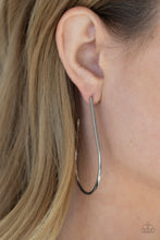 Load image into Gallery viewer, City Curves - Silver Earrings Paparazzi Accessories