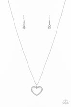 Load image into Gallery viewer, GLOW by Heart - White Necklace Paparazzi Accessories
