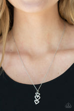 Load image into Gallery viewer, With All Your HEARTS - White Necklace Paparazzi Accessories