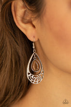 Load image into Gallery viewer, DEW You Feel Me? - Brown Earrings Paparazzi Accessories