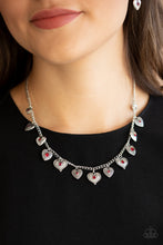 Load image into Gallery viewer, Lovely Lockets - Red Necklace Paparazzi Accessories