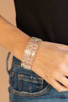 Namaste Gardens - Rose Gold Bracelet Paparazzi Accessories