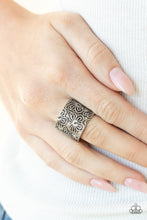Load image into Gallery viewer, Butterfly Bayou - Silver Ring Paparazzi Accessories