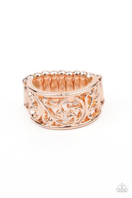 Di-VINE Design - Rose Gold Ring Paparazzi Accessories