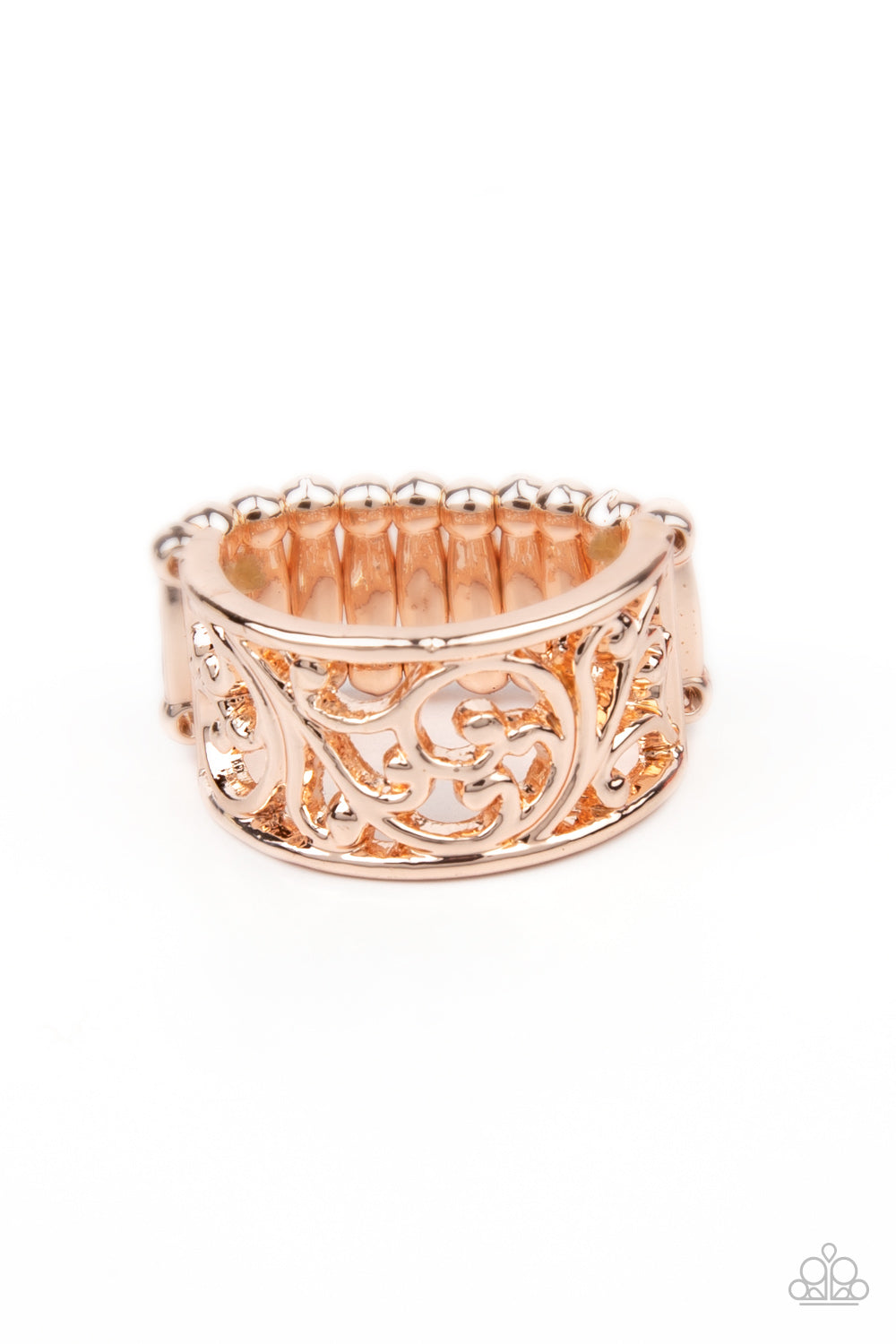 Di-VINE Design - Rose Gold Ring Paparazzi Accessories