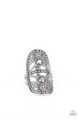 Tiki Trail - Silver Ring Paparazzi Accessories