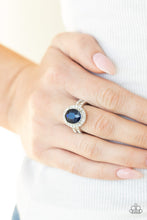 Load image into Gallery viewer, Unstoppable Sparkle - Blue Ring Paparazzi Accessories