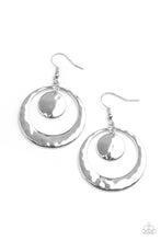 Load image into Gallery viewer, Rounded Radiance - Silver Earrings Paparazzi Accessories
