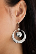 Load image into Gallery viewer, Rounded Radiance - Silver Earrings Paparazzi Accessories
