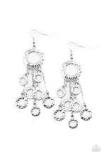 Load image into Gallery viewer, Right Under Your NOISE - Silver Earrings Paparazzi Accessories