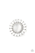 Load image into Gallery viewer, Elegantly Eden - White Ring Paparazzi Accessories