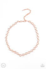 Load image into Gallery viewer, Insta Connection - Rose Gold Necklace Paparazzi Accessories