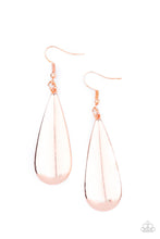 Load image into Gallery viewer, The Drop Off - Copper Earrings Paparazzi Accessories
