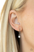 Load image into Gallery viewer, Extra Enticing - Black Gunmetal Rhinestone Necklace Paparazzi Accessories