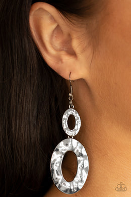 Bring On The Basics - Black Gunmetal Earrings Paparazzi Accessories