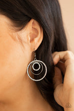 Load image into Gallery viewer, Bodaciously Bubbly - Black Earrings Paparazzi Accessories