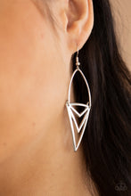 Load image into Gallery viewer, Proceed With Caution - Silver Earrings Paparazzi Accessories